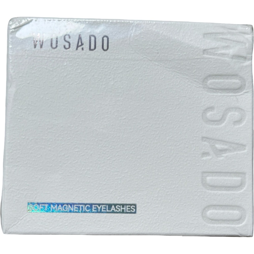 WOSADO Soft Magnetic Eyelashes No.18 Velvet Black Sealed NIB Bold D-Curl  Lashes